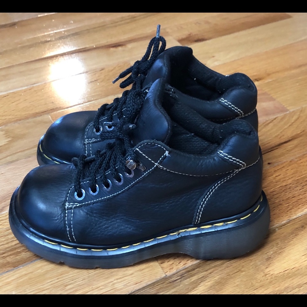 Vintage Dr Martens Black Boots 8542